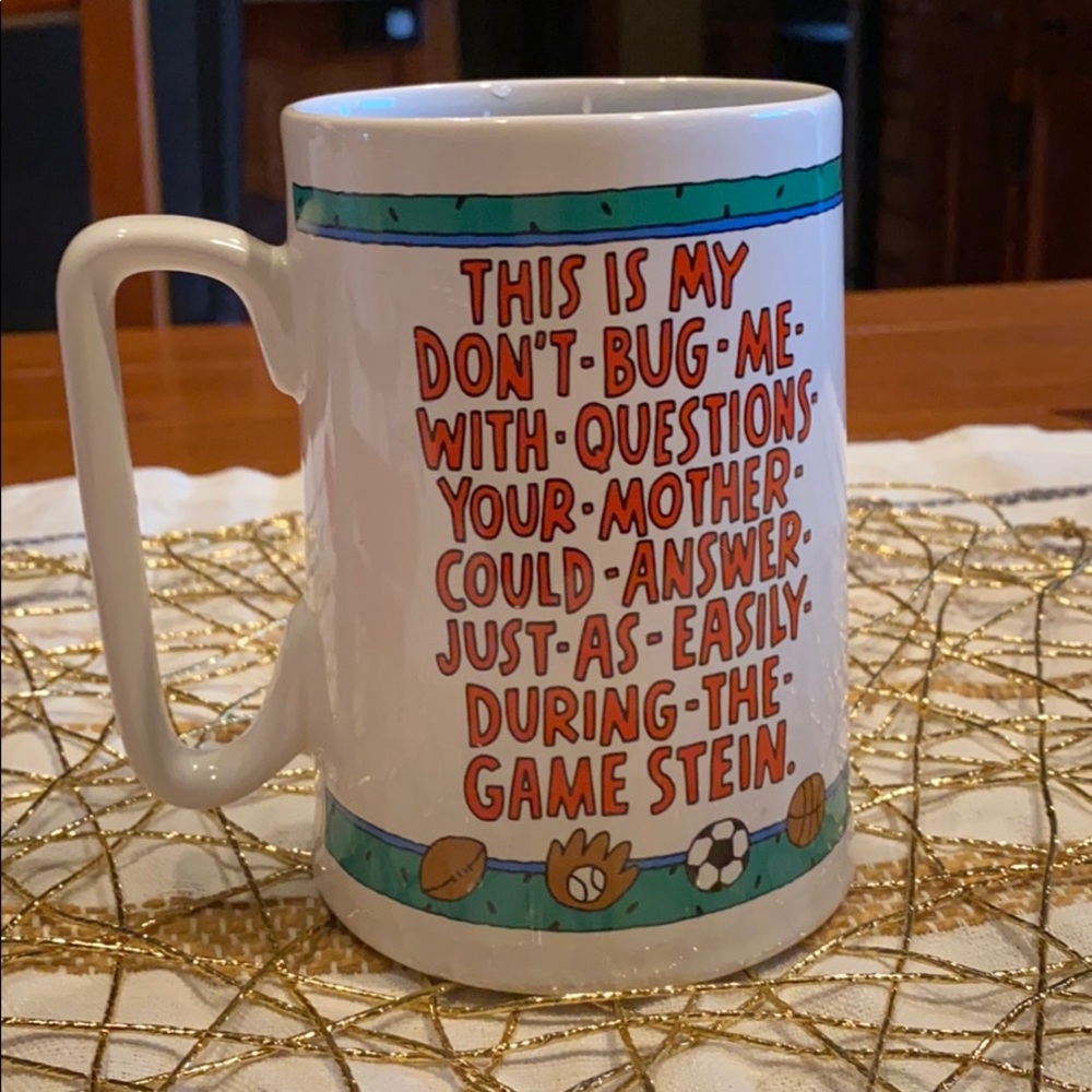 Dad Game Mug Excellent Pre-Loved Cond.